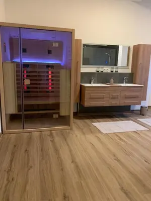 Küche/Küchenzeile in der Unterkunft Ferienwohnung 2 am Herrenhaus Ahrensbök