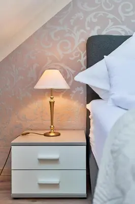 Ein Bett oder Betten in einem Zimmer der Unterkunft East46 Timmendorfer Strand