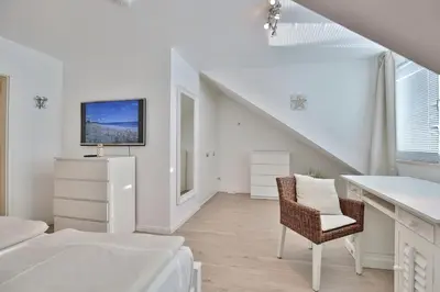 TV/Unterhaltungsangebot in der Unterkunft Haus Seesand Penthouse Wohlfühlzeit