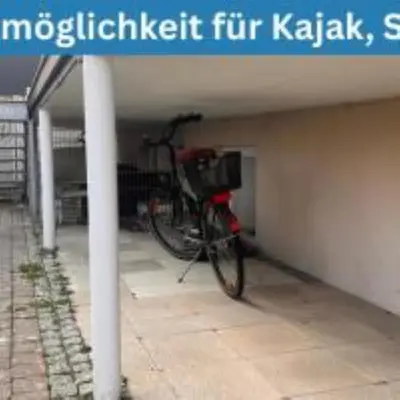 Radfahren an der Unterkunft Strand Studio mit Meerblick & Balkon oder in der Nähe