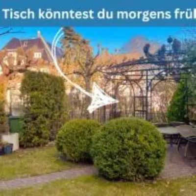 Ein Garten an der Unterkunft 3SZ Penthaus Luna am Sandstrand mit Meerblick & Balkon