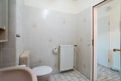 Ein Badezimmer in der Unterkunft AMW1 Ferienwohnung Garbers Thiele
