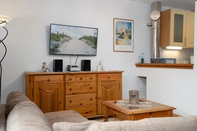 TV/Unterhaltungsangebot in der Unterkunft BIR9a Ferienwohnung Vahle