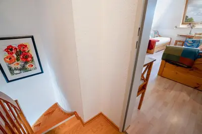 Ein Sitzbereich in der Unterkunft DKK7b Ferienwohnung Strandmuschel F