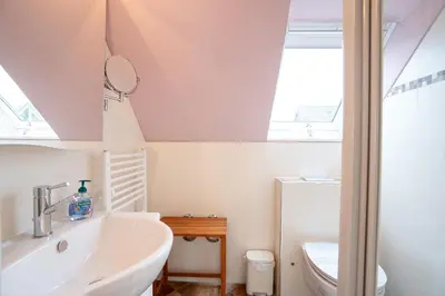 Ein Badezimmer in der Unterkunft HER16d Ankes Gästehaus F