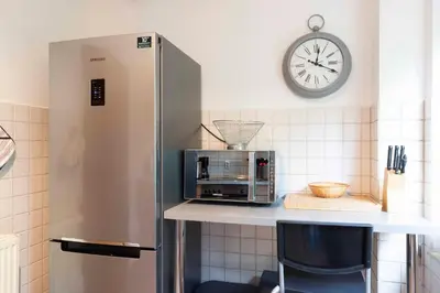Küche/Küchenzeile in der Unterkunft MEI37 Ferienwohnung Krüger