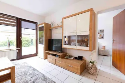 TV/Unterhaltungsangebot in der Unterkunft MEI37 Ferienwohnung Krüger