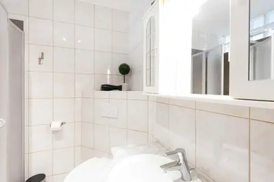 Ein Badezimmer in der Unterkunft MEI37 Ferienwohnung Krüger