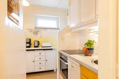 Küche/Küchenzeile in der Unterkunft MEI6 Ferienwohnung Passat