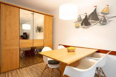 Grundriss der Unterkunft Ost11a Ferienwohnung Strandnah