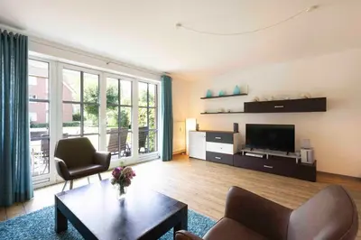 TV/Unterhaltungsangebot in der Unterkunft OST9 Ferienwohnung Kruse