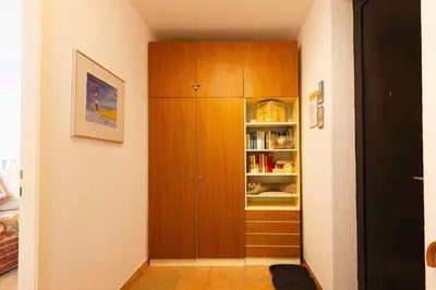 Die Bibliothek in der Ferienwohnung