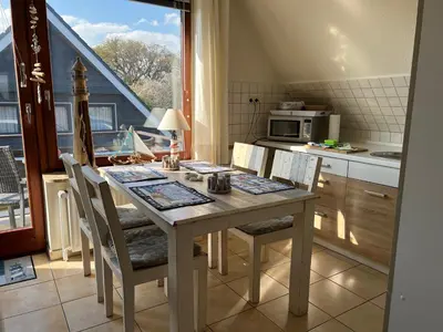 Küche/Küchenzeile in der Unterkunft STOE12a Ferienhaus Sonne, Wohnung Sonnenaufgang