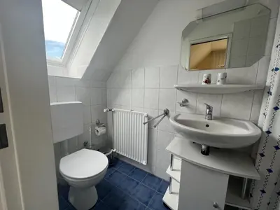 Ein Badezimmer in der Unterkunft STOE 14a Gästehaus Iden, App 3