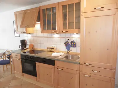 Küche/Küchenzeile in der Unterkunft STR108 