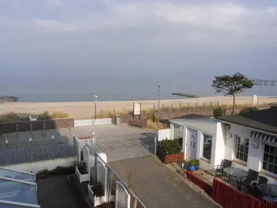 Ein allgemeiner Meerblick oder ein Meerblick von der Ferienwohnung aus