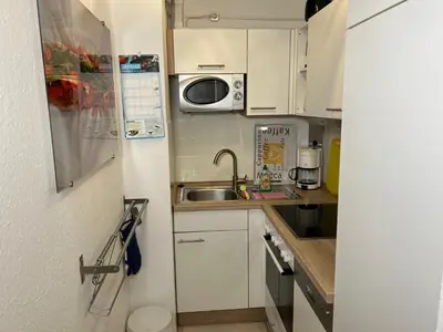 Küche/Küchenzeile in der Unterkunft STR120b 