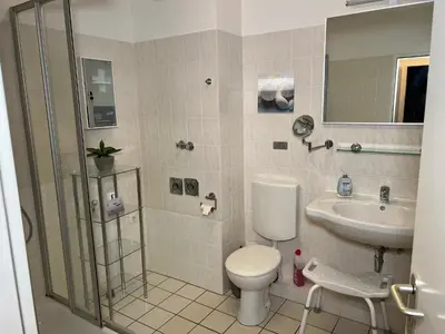Ein Badezimmer in der Unterkunft STR120b 