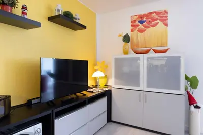 Küche/Küchenzeile in der Unterkunft STR123L Ferienwohnung Sarah