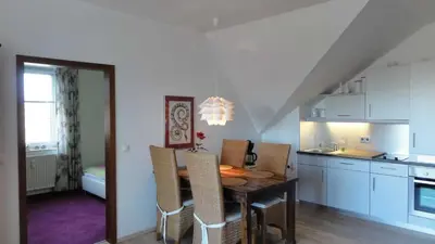 Küche/Küchenzeile in der Unterkunft STR74b Ferienwohnung Sevimli