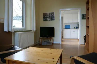TV/Unterhaltungsangebot in der Unterkunft STR81b Ferienwohnungen Steinmetz - Landseite
