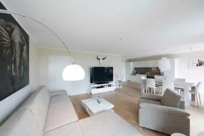 TV/Unterhaltungsangebot in der Unterkunft STR92 Gartenresidenz Strandstraße