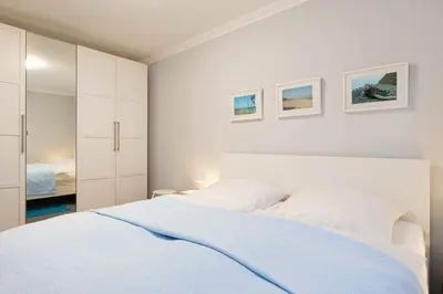 Ein Bett oder Betten in einem Zimmer der Unterkunft TRA4 Haus Hubertus F