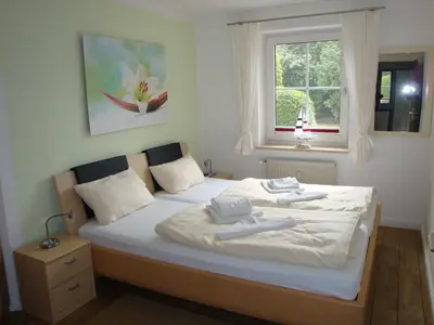 Ein Bett oder Betten in einem Zimmer der Unterkunft TRA7b 