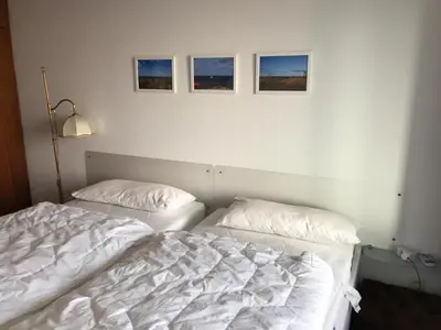 Ein Bett oder Betten in einem Zimmer der Unterkunft ROD32 Ferienwohnung Schneider
