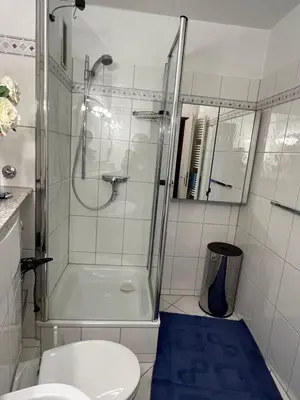 Ein Badezimmer in der Unterkunft ROD32 Ferienwohnung Schneider