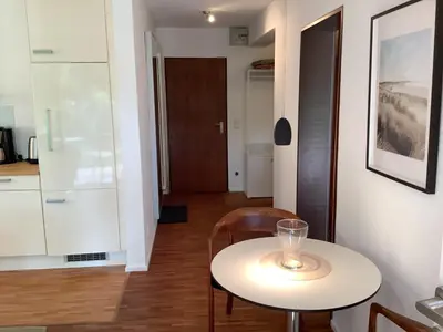 Küche/Küchenzeile in der Unterkunft Haus Falkenweg 5 Ruhe Oase