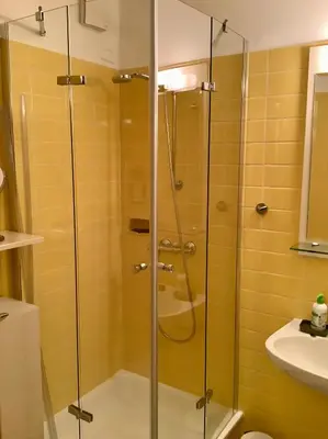Ein Badezimmer in der Unterkunft Haus Falkenweg 5 Ruhe Oase