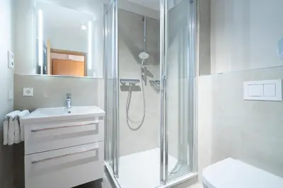 Ein Badezimmer in der Unterkunft Ferienwohnung Hygge