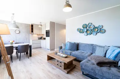Küche/Küchenzeile in der Unterkunft Ferienwohnung Puro