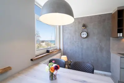 Ein Bett oder Betten in einem Zimmer der Unterkunft Ferienwohnung Puro