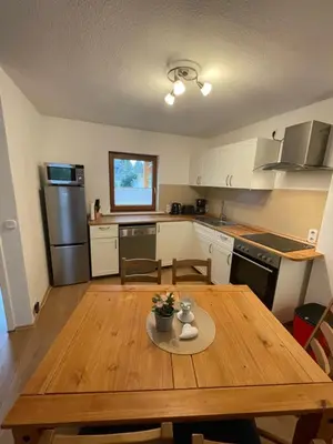 Küche/Küchenzeile in der Unterkunft Ferienhaus Groß Grönau
