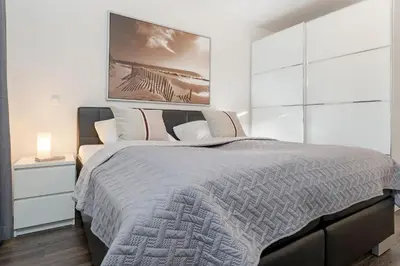 Ein Bett oder Betten in einem Zimmer der Unterkunft Auszeit