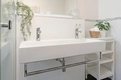 Ein Badezimmer in der Unterkunft Auszeit
