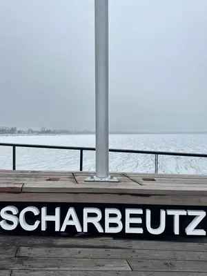 Ein allgemeiner Meerblick oder ein Meerblick von der Ferienwohnung aus