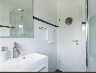 Ein Badezimmer in der Unterkunft Sunset 24 Seetempel Scharbeutz
