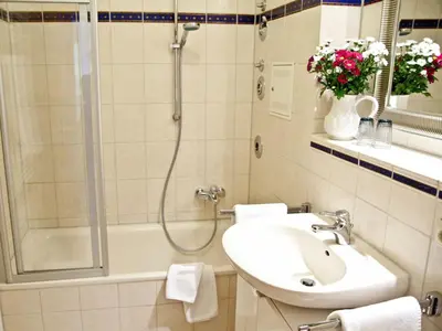 Ein Badezimmer in der Unterkunft Ferienwohnung Smilla