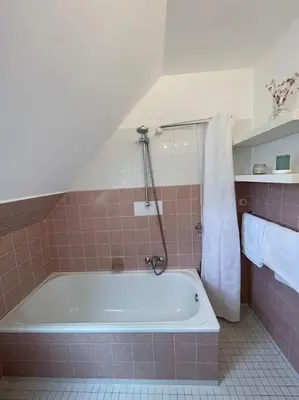 Ein Badezimmer in der Unterkunft Wasserblick Stadtidyll 3 Zimmer Apartment Lübeck