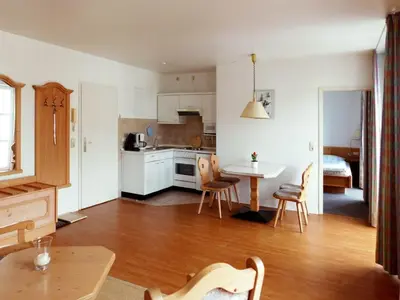 Küche/Küchenzeile in der Unterkunft Skipper Appartements