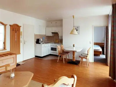 Küche/Küchenzeile in der Unterkunft Skipper Appartements