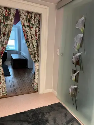 Ein Bett oder Betten in einem Zimmer der Unterkunft Elvis Family Dream