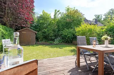 Ein Garten an der Unterkunft Beachtime