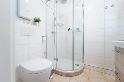 Ein Badezimmer in der Unterkunft Residenz am Hang Traumzeit