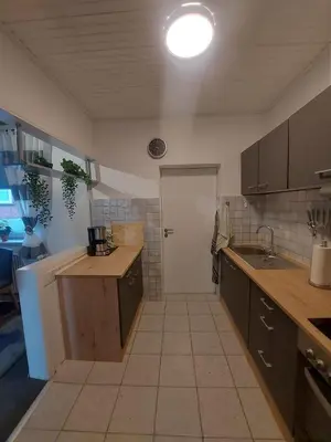 Küche/Küchenzeile in der Unterkunft Ferienhaus Cissy