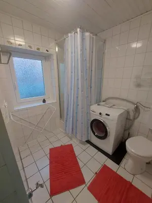 Ein Badezimmer in der Unterkunft Ferienhaus Cissy