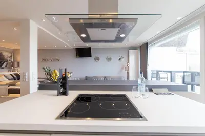 TV/Unterhaltungsangebot in der Unterkunft Ferienwohnung Pier View